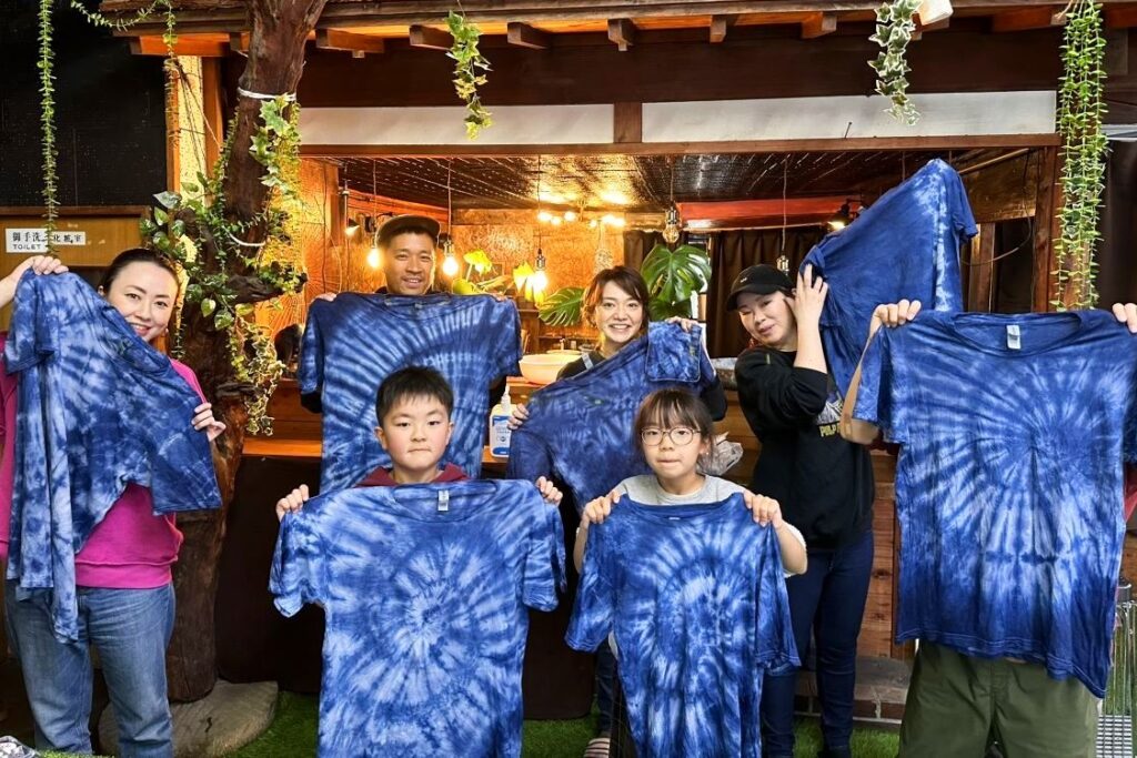 藍染出張体験教室