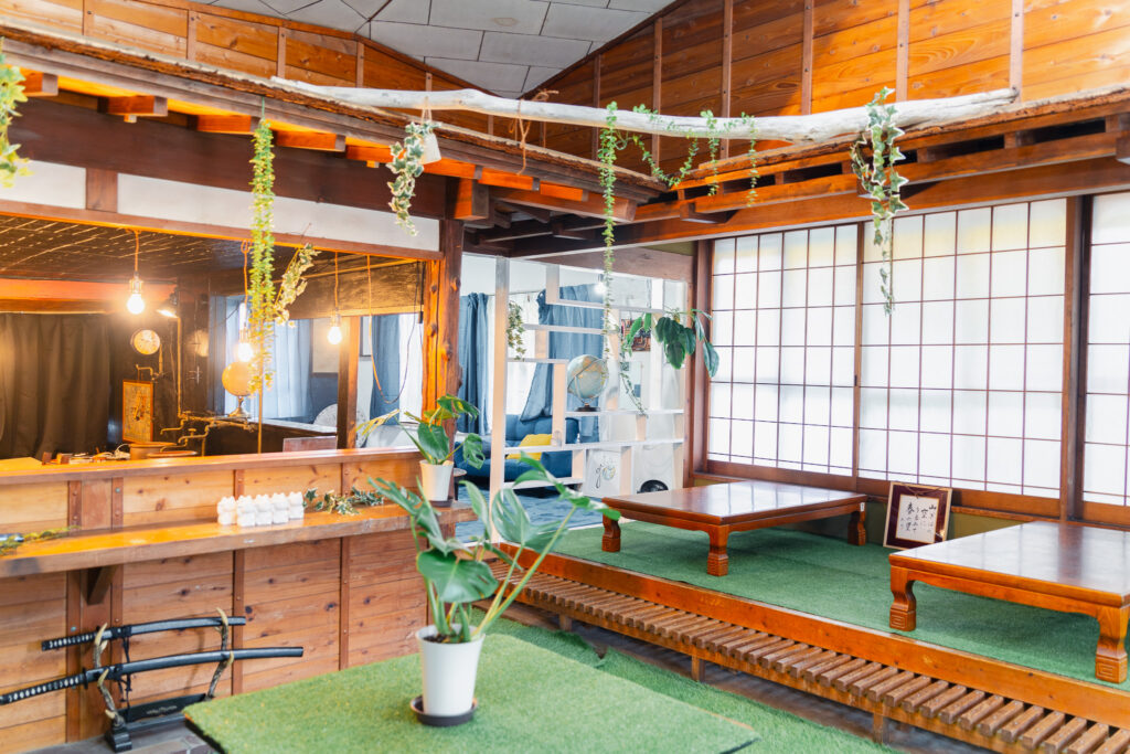 藍染め体験教室　河口湖