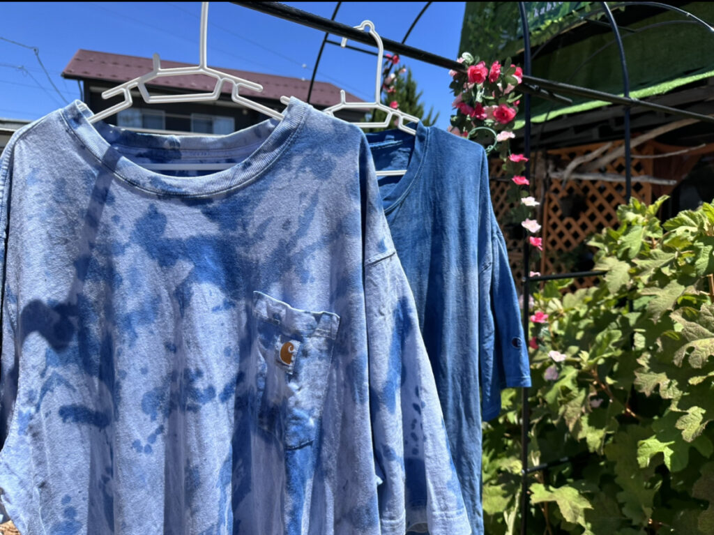 藍染体験教室　河口湖