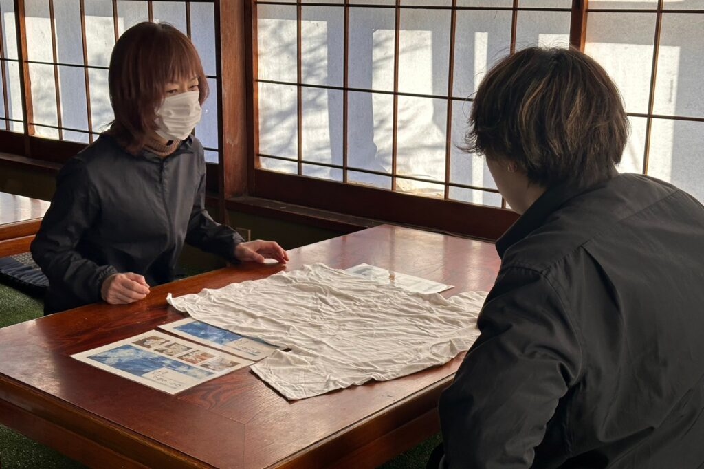 藍染め体験教室　河口湖